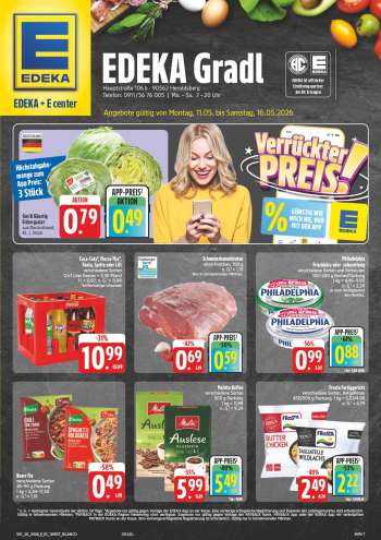 Prospekte Edeka - 11.05.2026 - 16.05.2026.