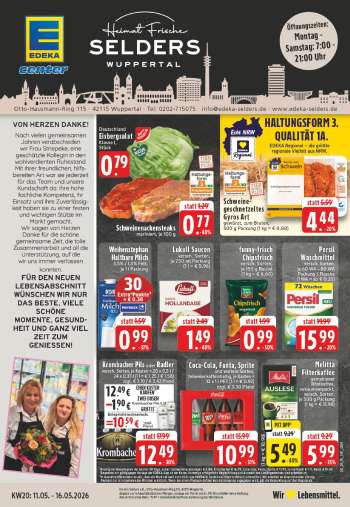 Prospekte Edeka - 11.05.2026 - 16.05.2026.