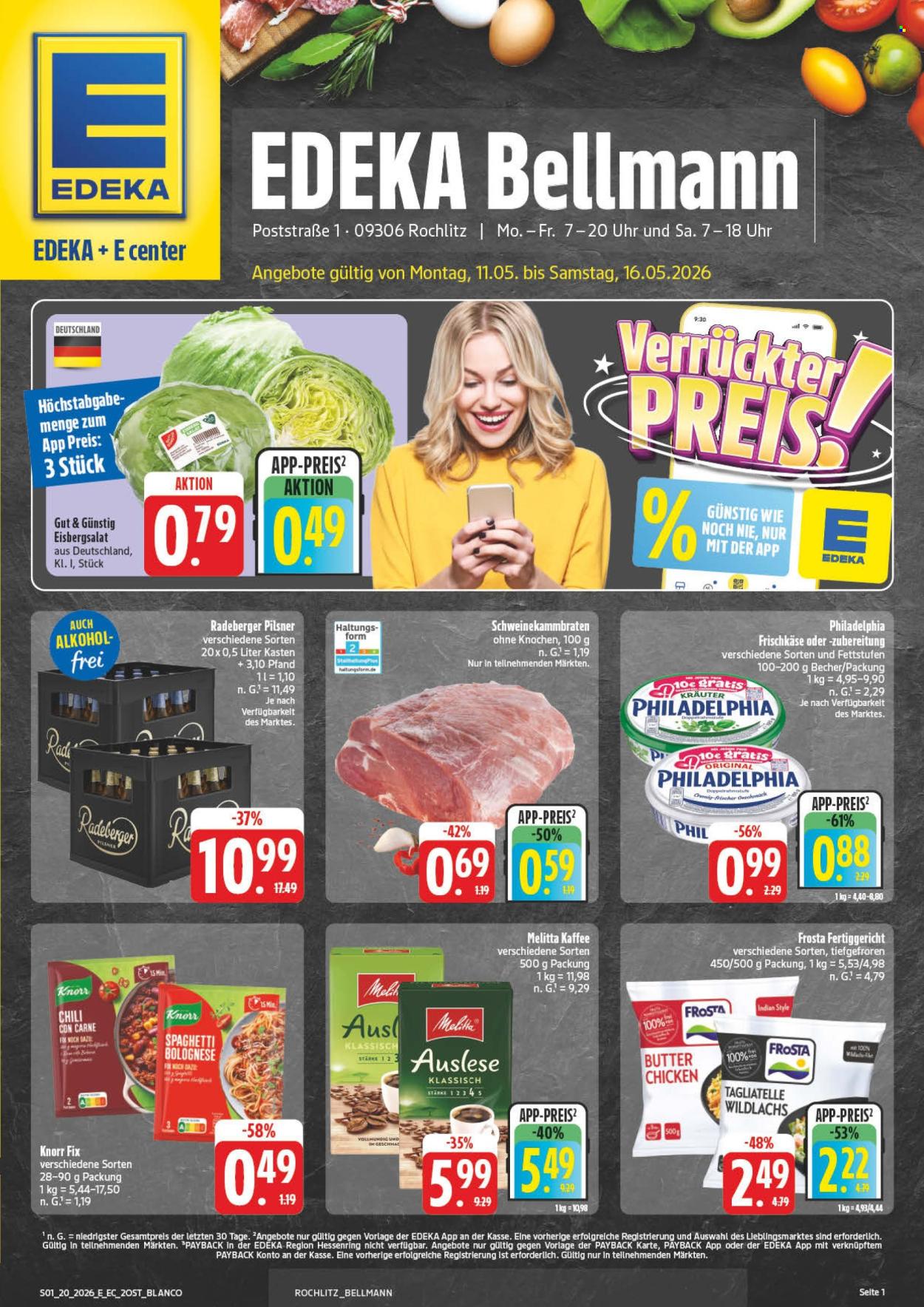 Edeka Prospekte  - 11.05.2026 - 16.05.2026. Seite 1