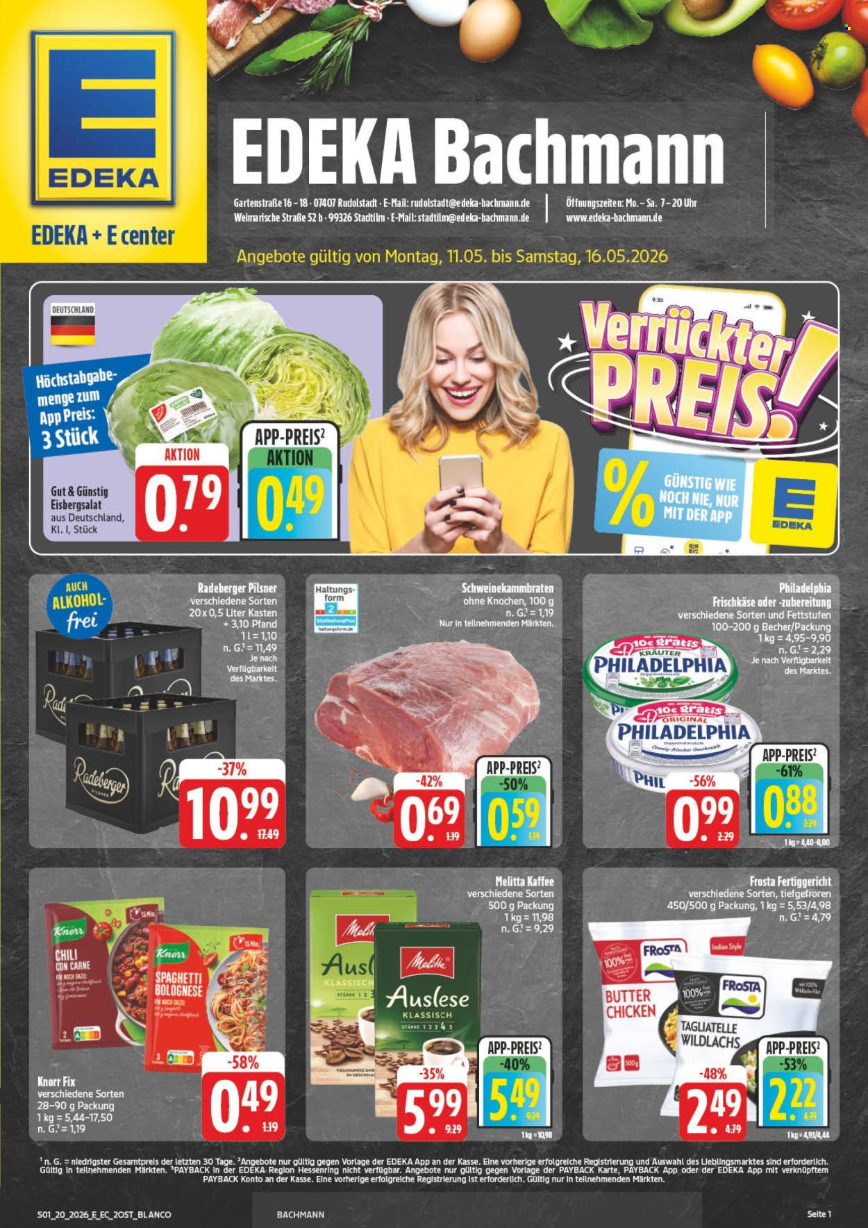 Edeka Prospekte  - 11.05.2026 - 16.05.2026. Seite 1