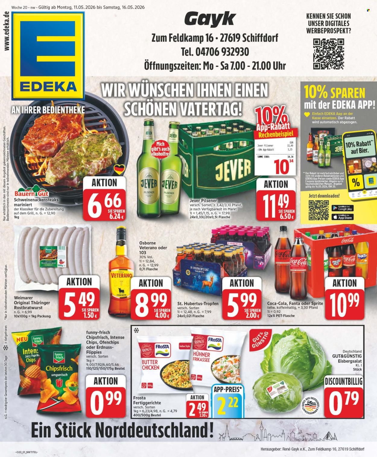 Edeka Prospekte  - 11.05.2026 - 16.05.2026. Seite 1