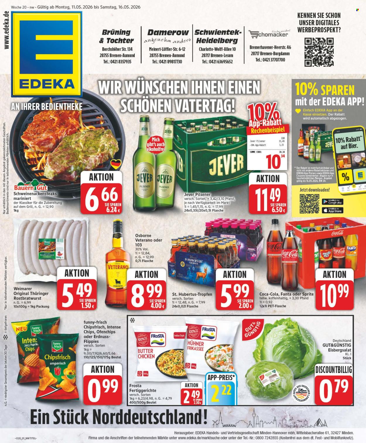 Edeka Prospekte  - 11.05.2026 - 16.05.2026. Seite 1