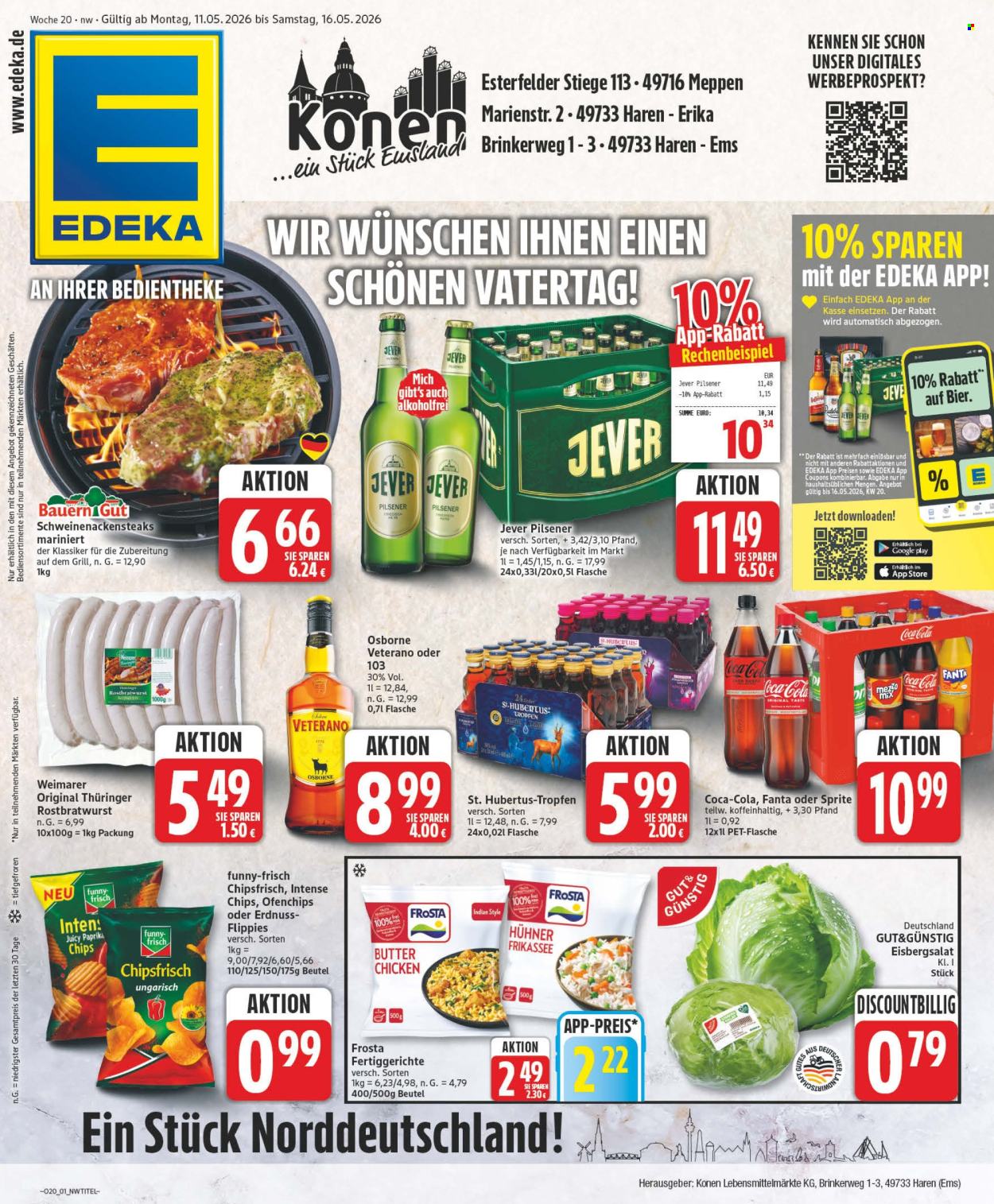 Edeka Prospekte  - 11.05.2026 - 16.05.2026. Seite 1