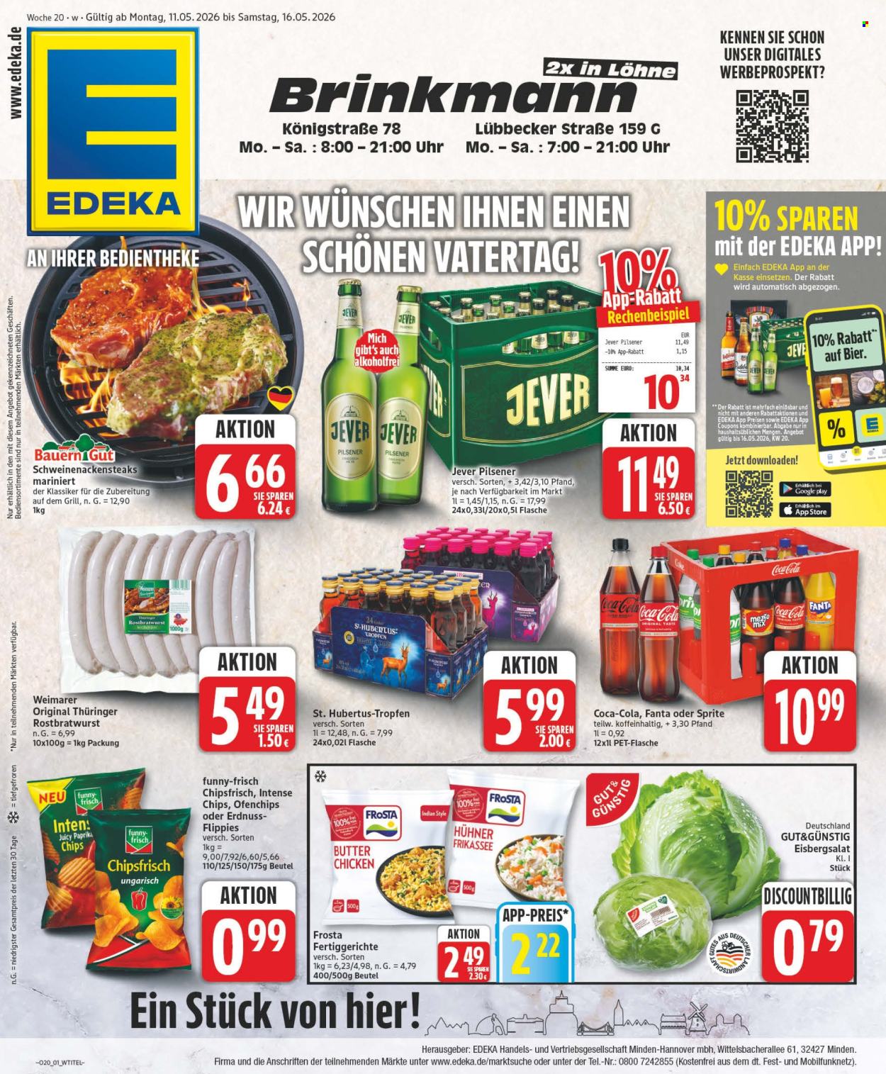Edeka Prospekte  - 11.05.2026 - 16.05.2026. Seite 1