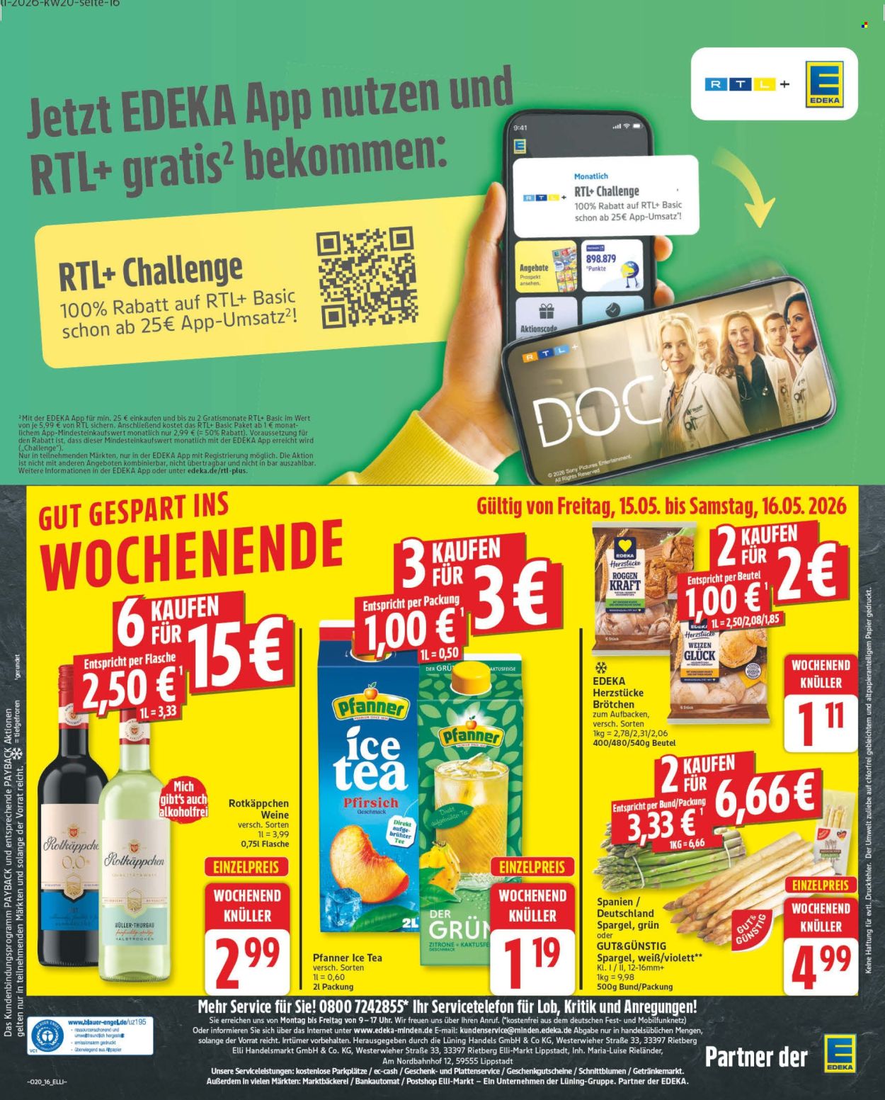 Edeka Prospekte  - 11.05.2026 - 16.05.2026. Seite 16