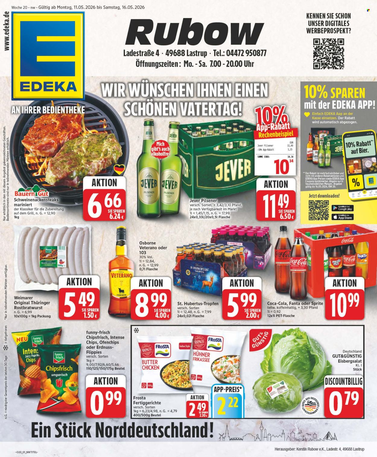 Edeka Prospekte  - 11.05.2026 - 16.05.2026. Seite 1