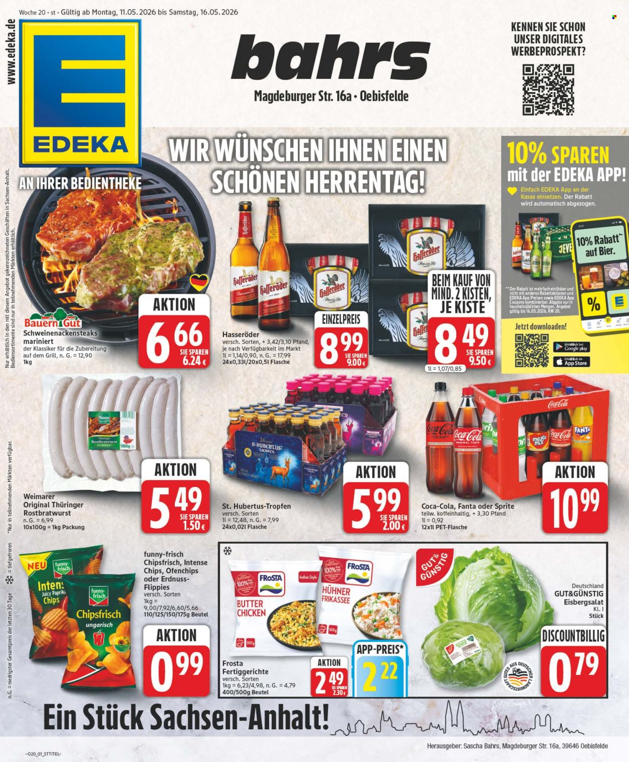 Edeka Prospekte  - 11.05.2026 - 16.05.2026. Seite 1