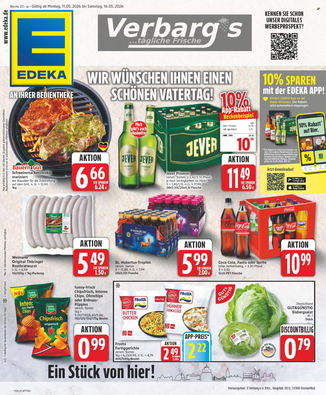 Edeka Prospekte  - 11.05.2026 - 16.05.2026. Seite 1