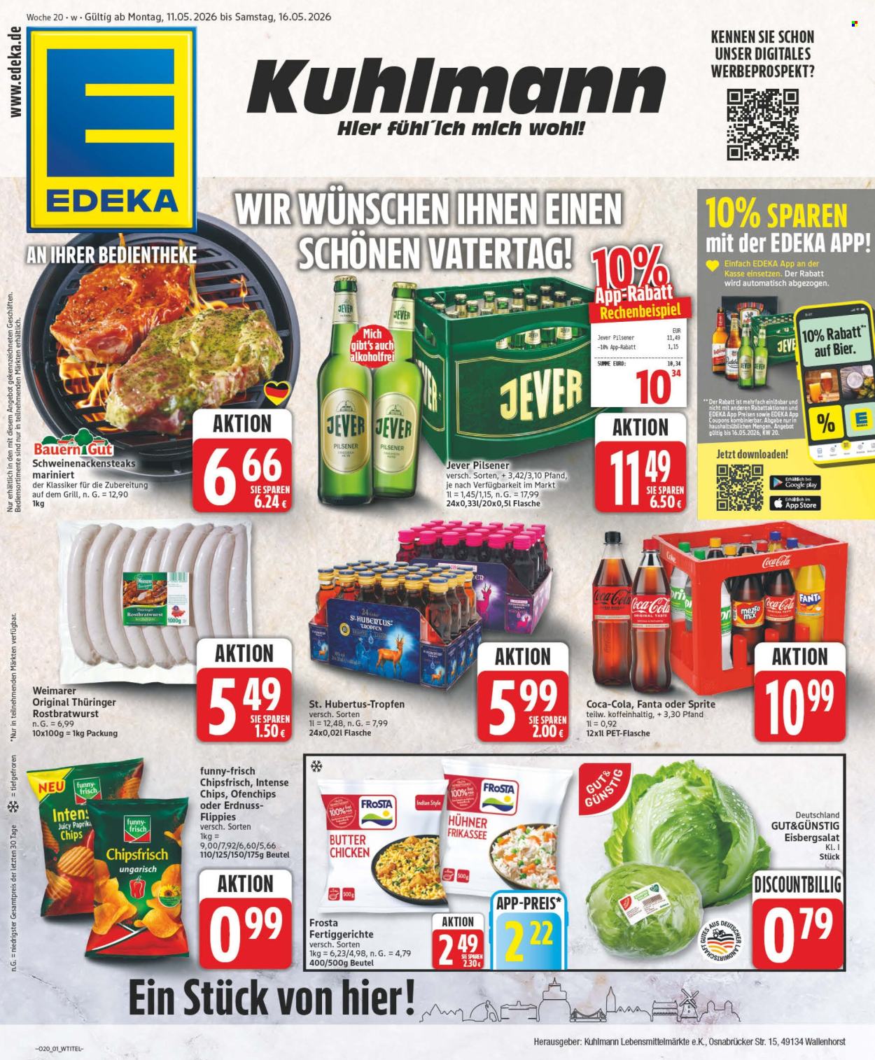 Edeka Prospekte  - 11.05.2026 - 16.05.2026. Seite 1
