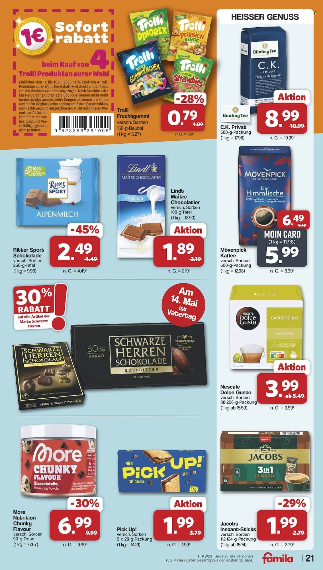 famila Prospekte  - 11.05.2026 - 16.05.2026. Seite 21