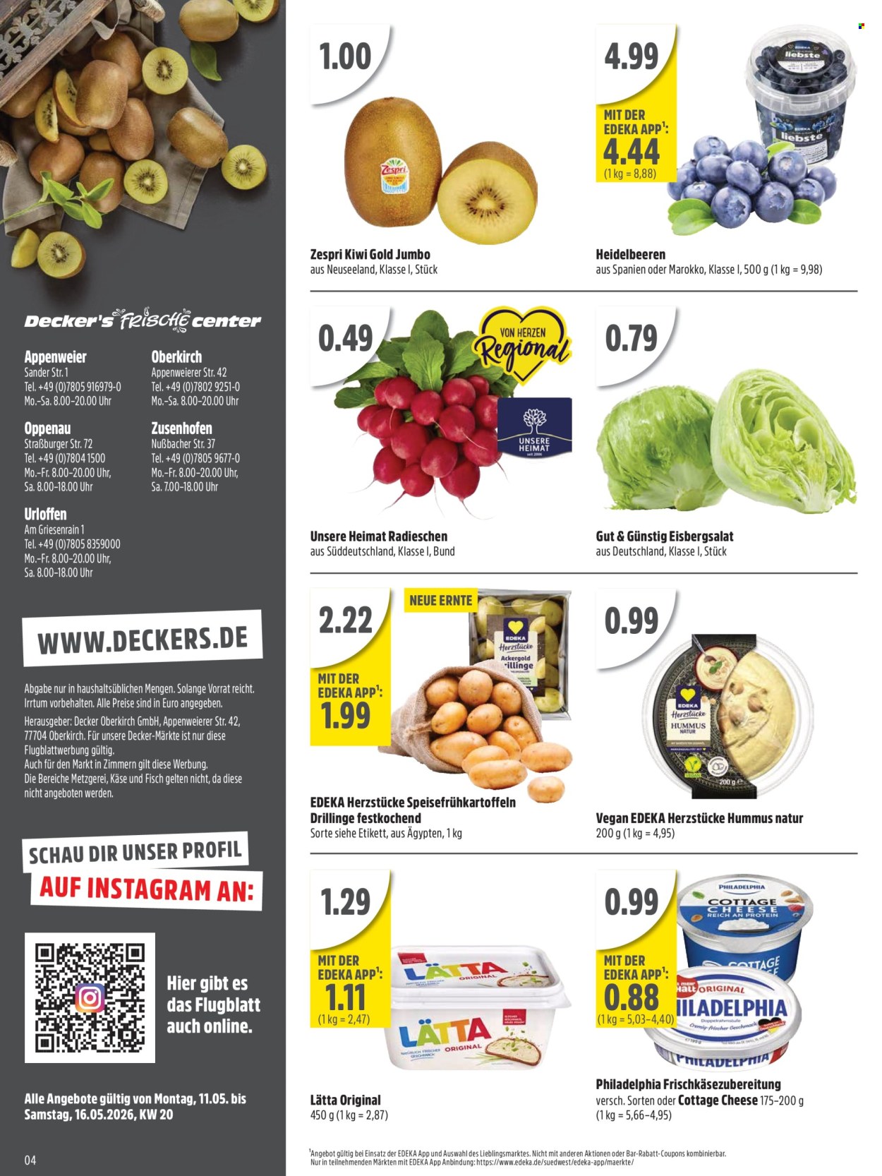E center Prospekte  - 11.05.2026 - 16.05.2026. Seite 4