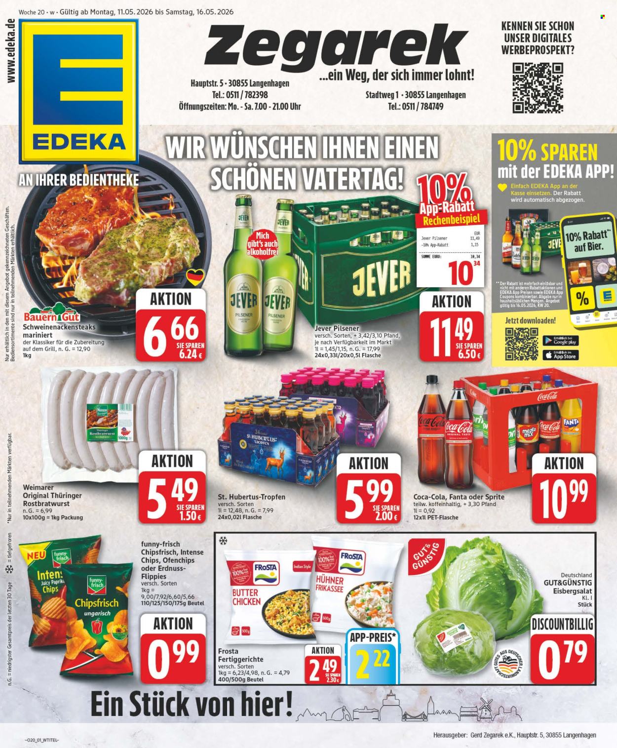 Edeka Prospekte  - 11.05.2026 - 16.05.2026. Seite 1