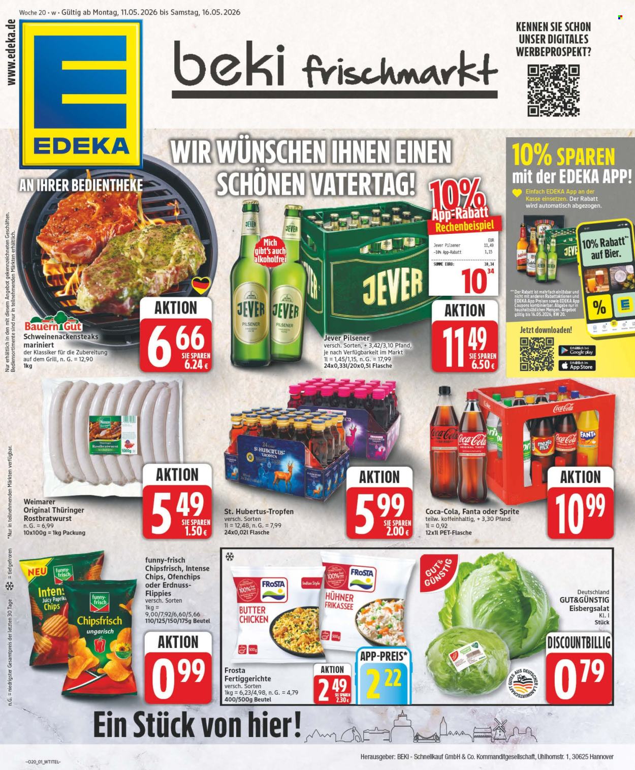 Edeka Prospekte  - 11.05.2026 - 16.05.2026. Seite 1