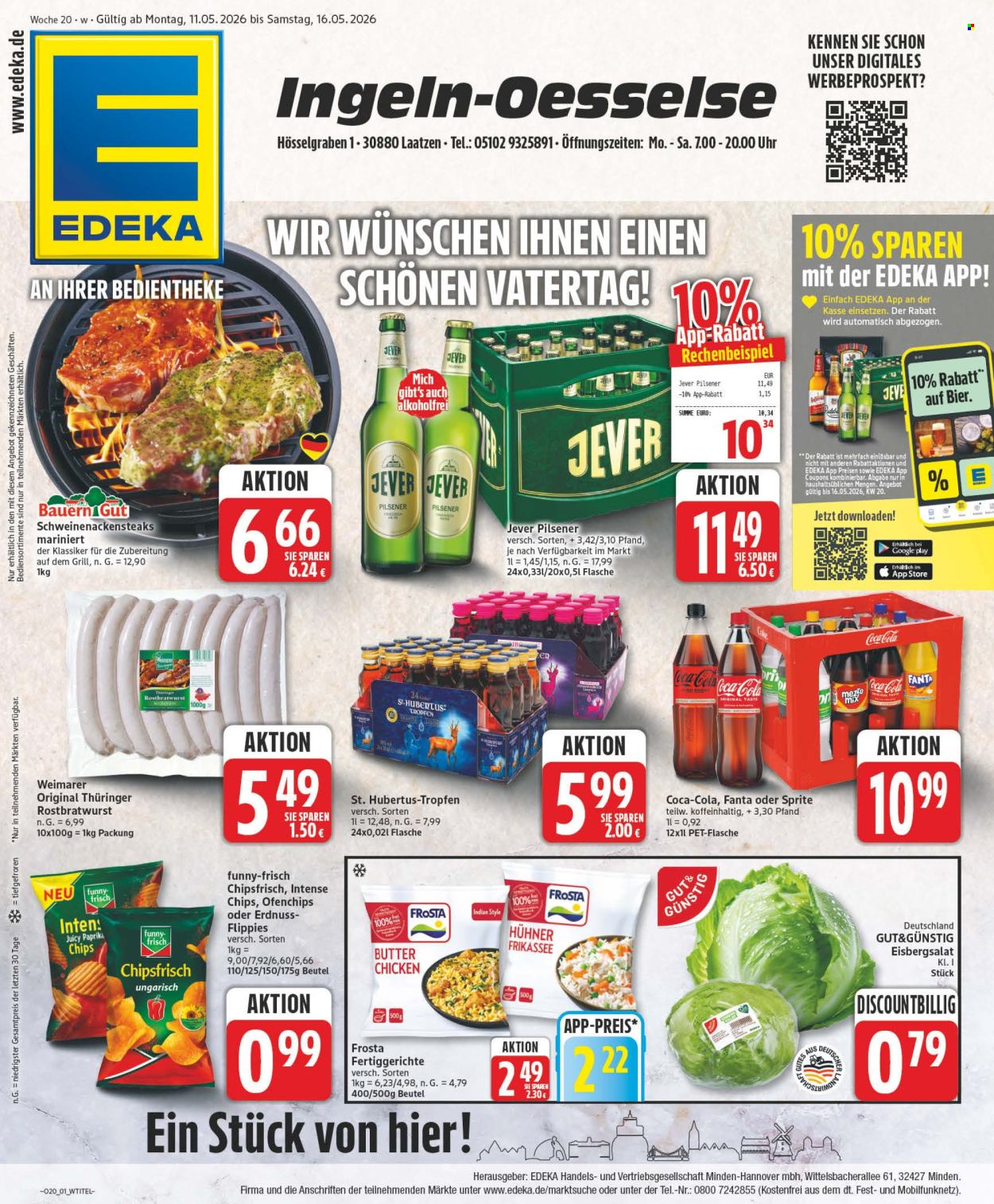 Edeka Prospekte  - 11.05.2026 - 16.05.2026. Seite 1