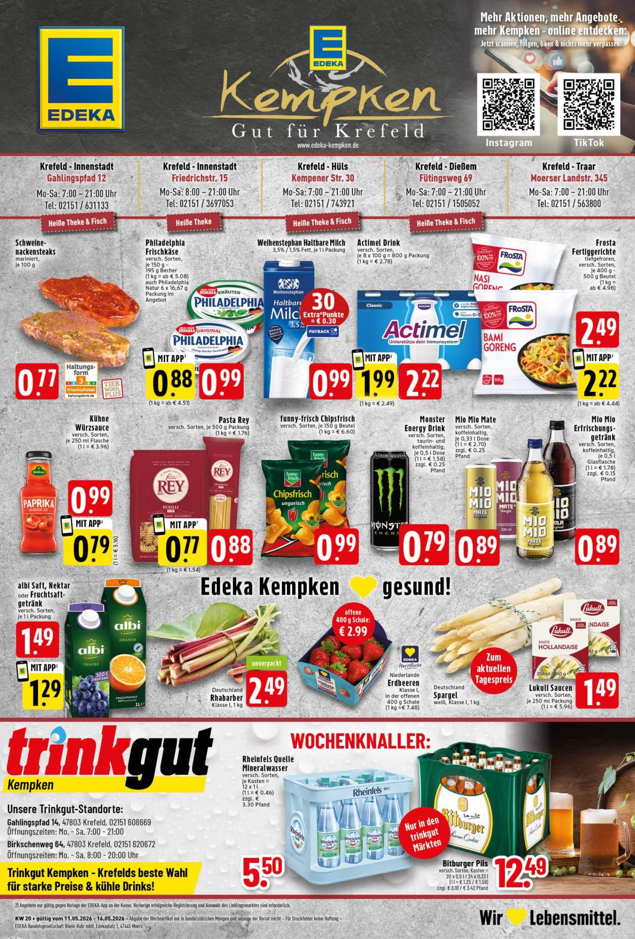 Edeka Prospekte  - 11.05.2026 - 16.05.2026. Seite 1