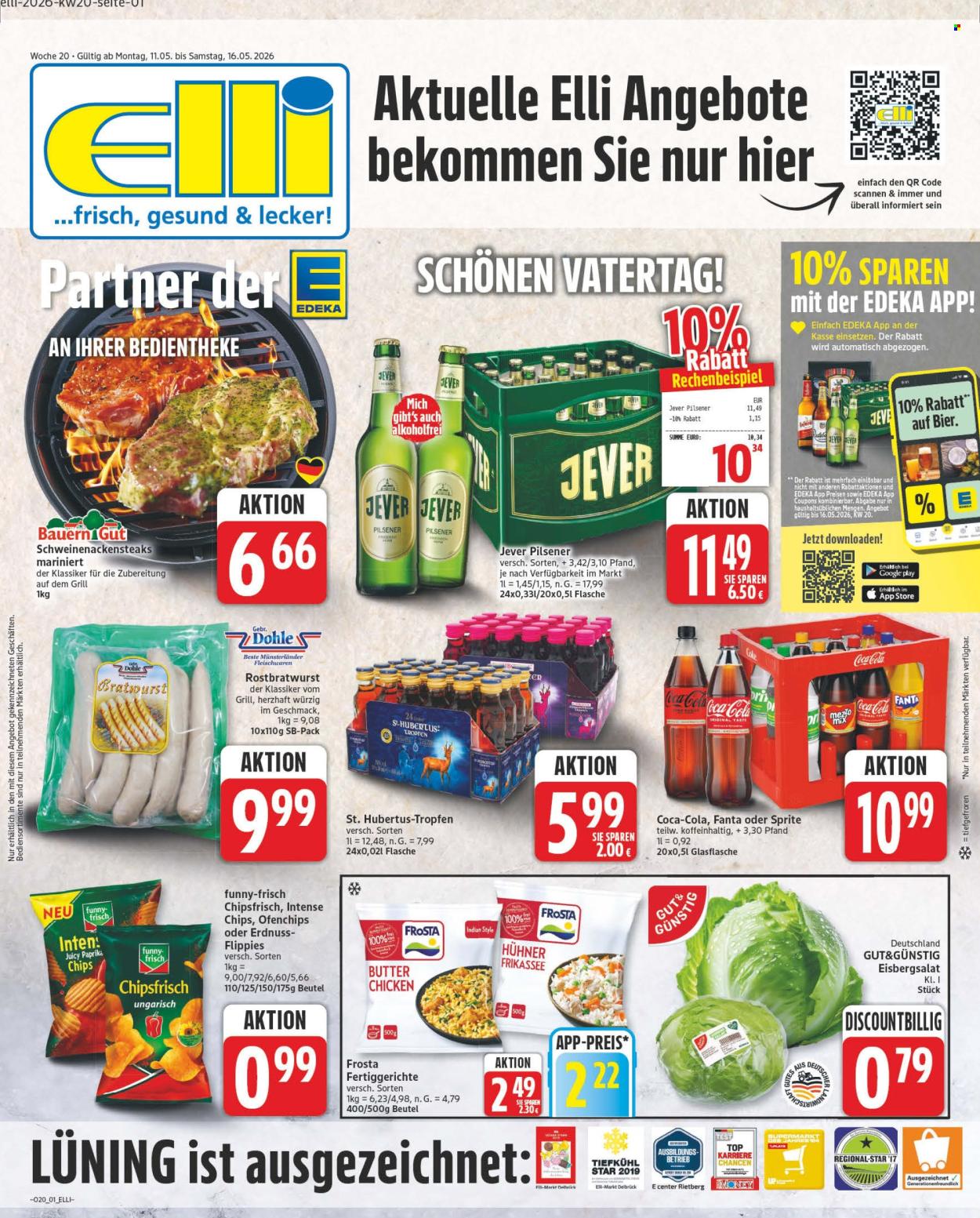 Edeka Prospekte  - 11.05.2026 - 16.05.2026. Seite 1