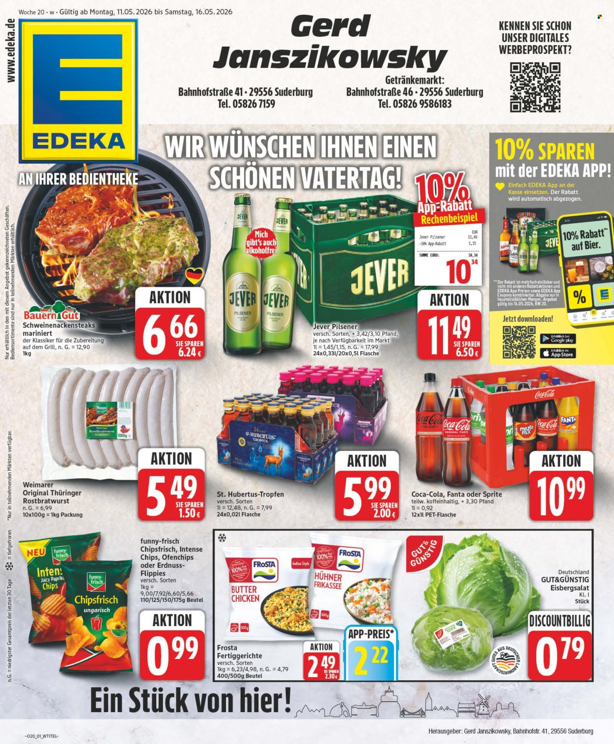 Edeka Prospekte  - 11.05.2026 - 16.05.2026. Seite 1