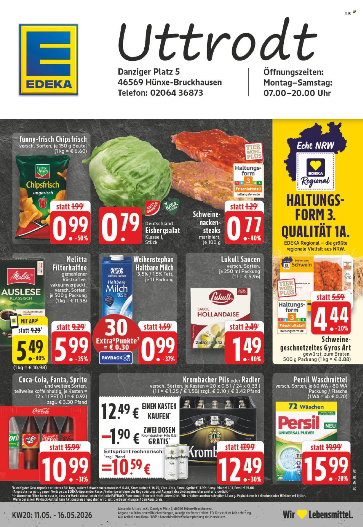 Edeka Prospekte  - 11.05.2026 - 16.05.2026. Seite 1