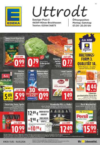 Prospekte Edeka - 11.05.2026 - 16.05.2026.