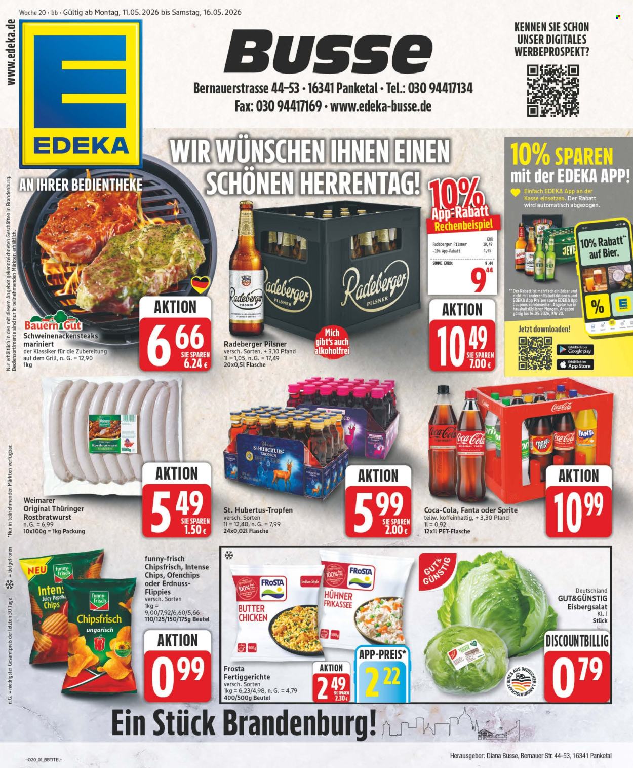 Edeka Prospekte  - 11.05.2026 - 16.05.2026. Seite 1