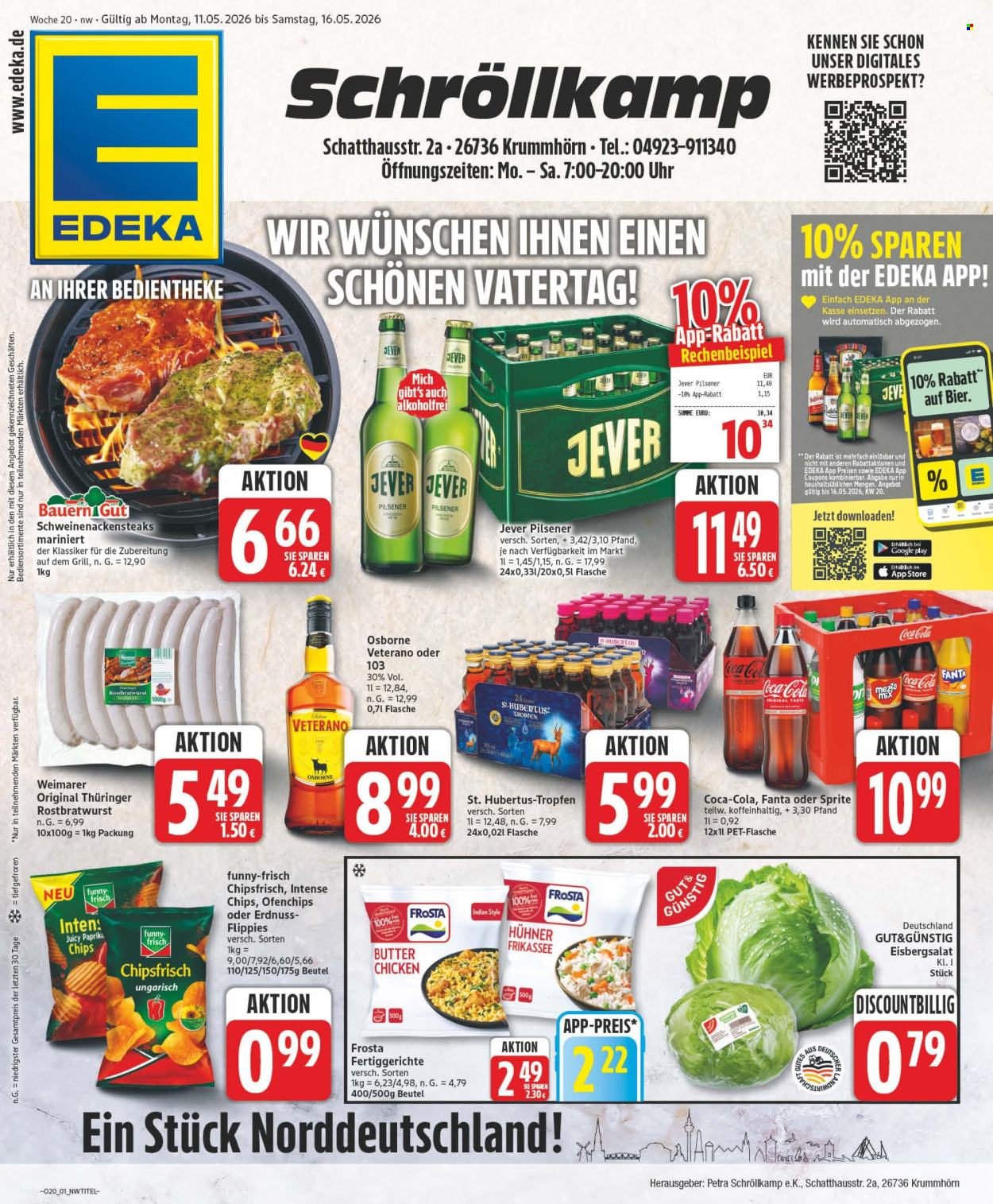 Edeka Prospekte  - 11.05.2026 - 16.05.2026. Seite 1