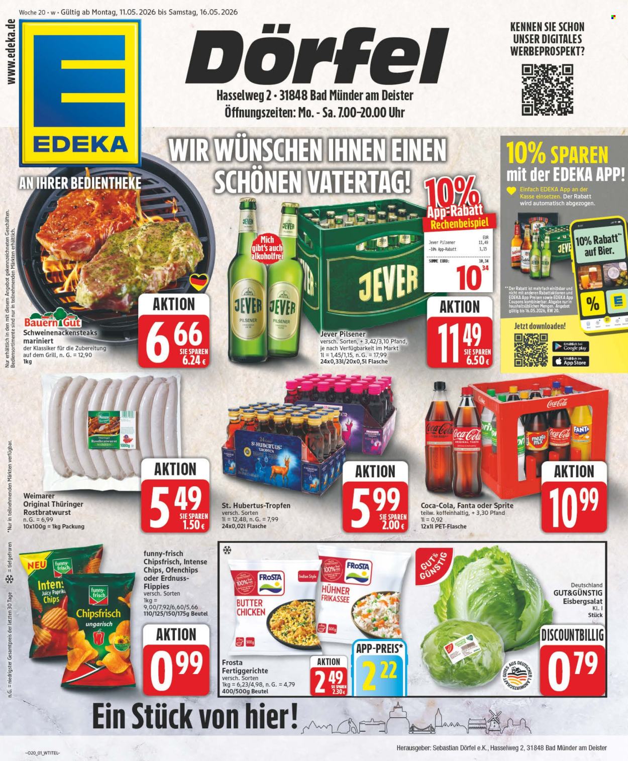 Edeka Prospekte  - 11.05.2026 - 16.05.2026. Seite 1