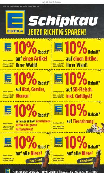 Prospekte Edeka - 11.05.2026 - 16.05.2026.