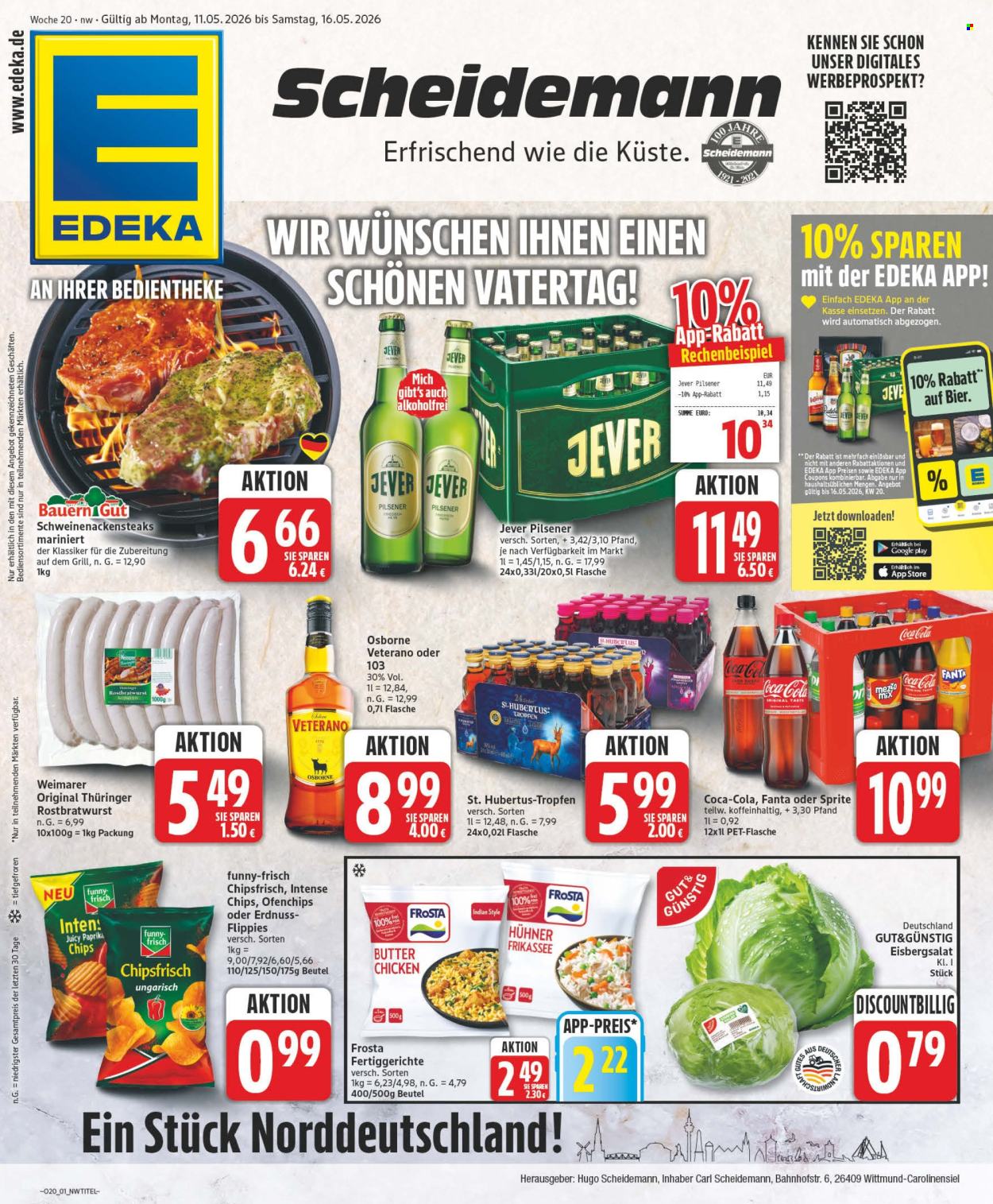 Edeka Prospekte  - 11.05.2026 - 16.05.2026. Seite 1