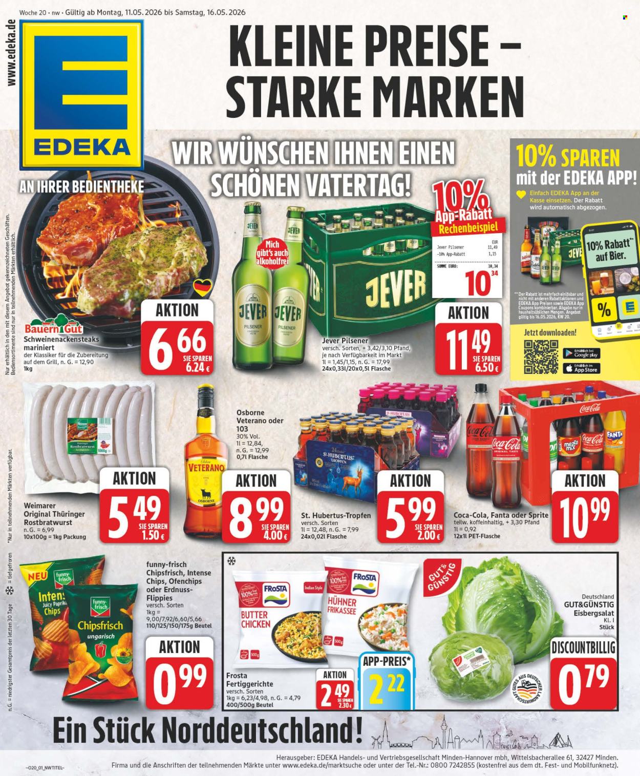 Edeka Prospekte  - 11.05.2026 - 16.05.2026. Seite 1