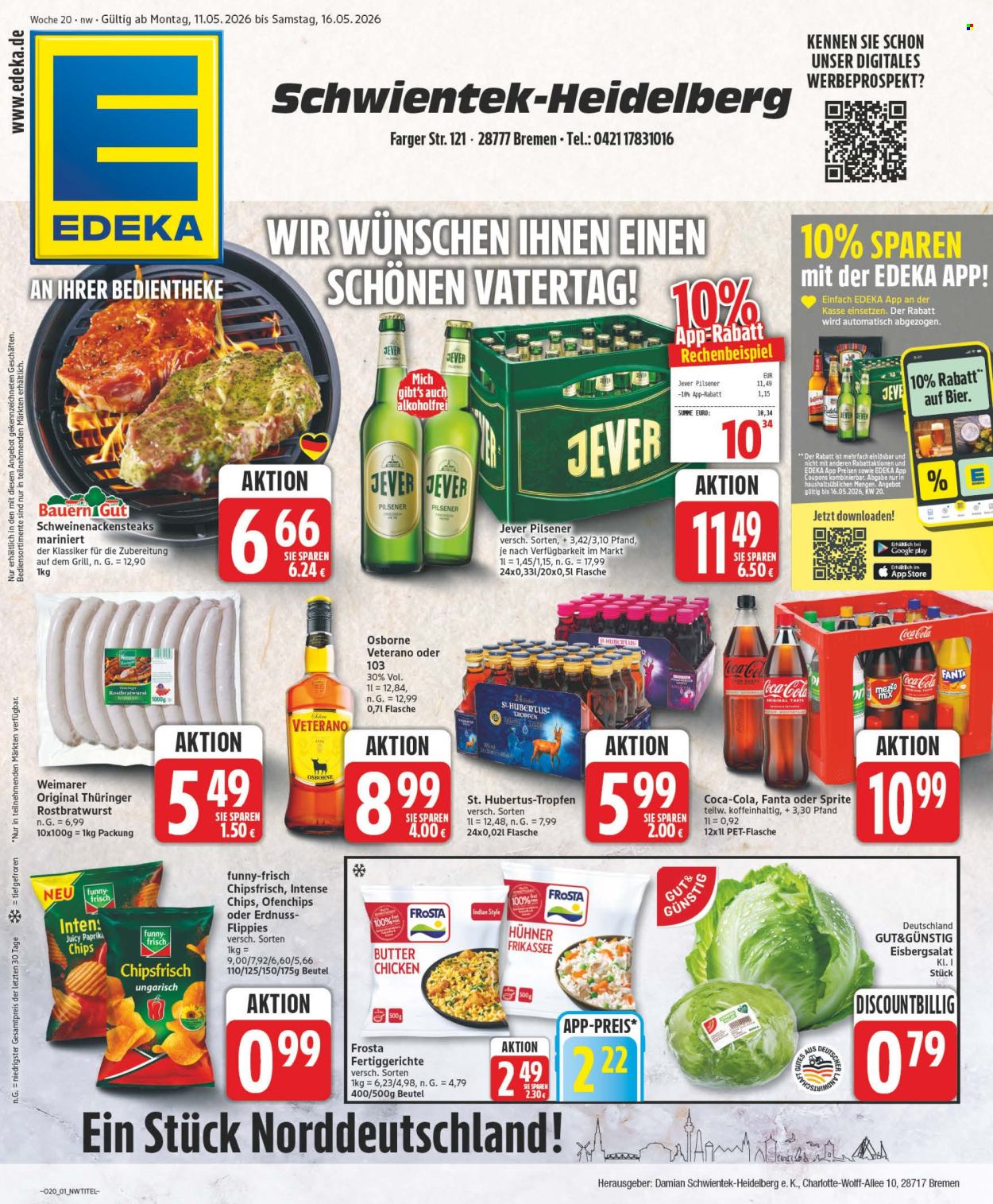 Edeka Prospekte  - 11.05.2026 - 16.05.2026. Seite 1