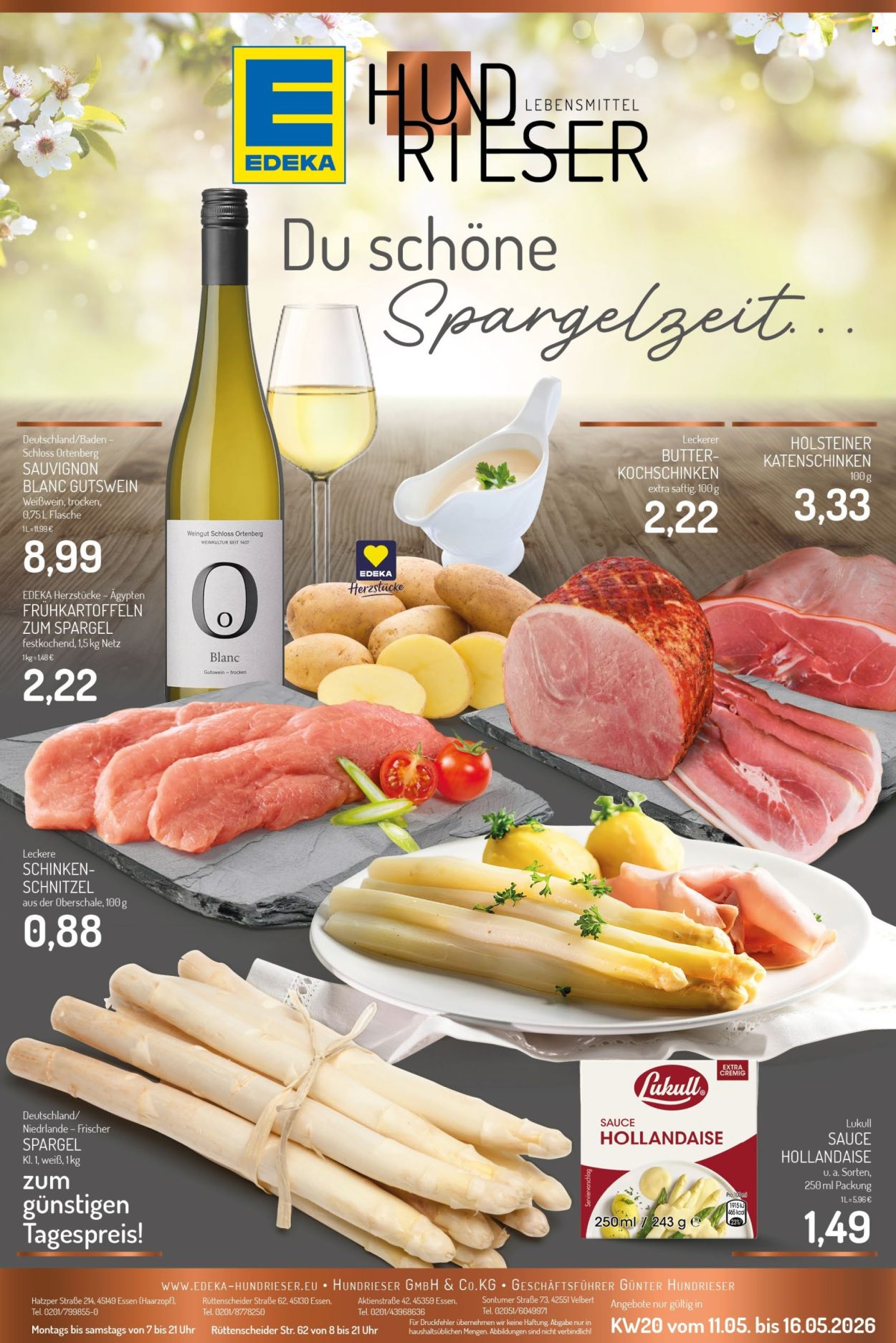 Edeka Prospekte  - 11.05.2026 - 16.05.2026. Seite 1