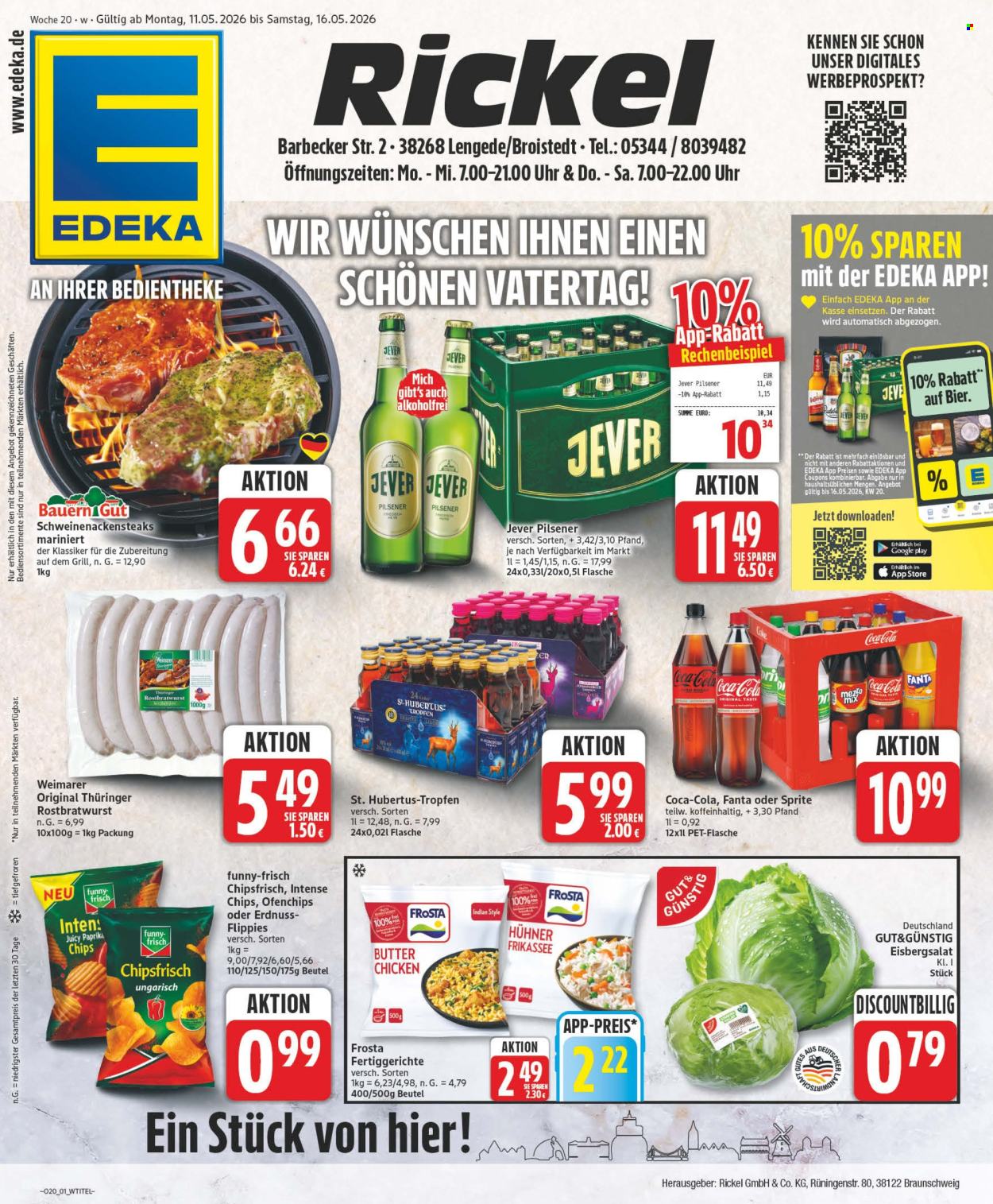 Edeka Prospekte  - 11.05.2026 - 16.05.2026. Seite 1