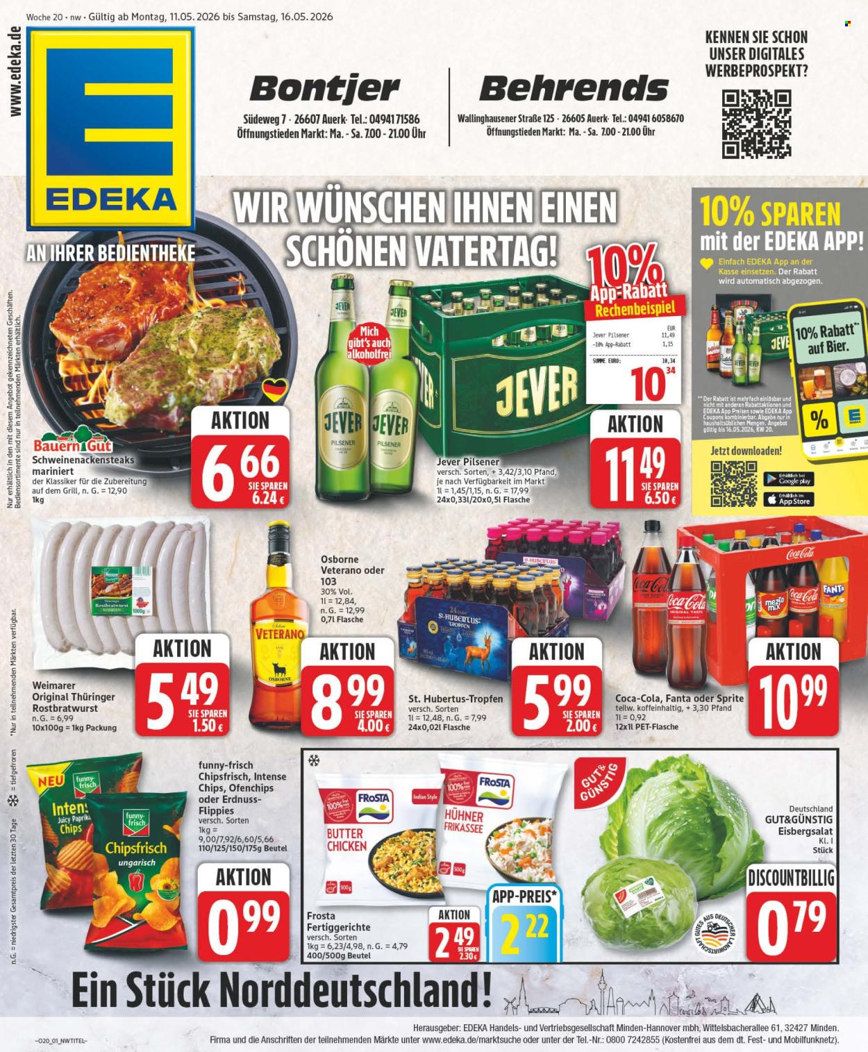 Edeka Prospekte  - 11.05.2026 - 16.05.2026. Seite 1