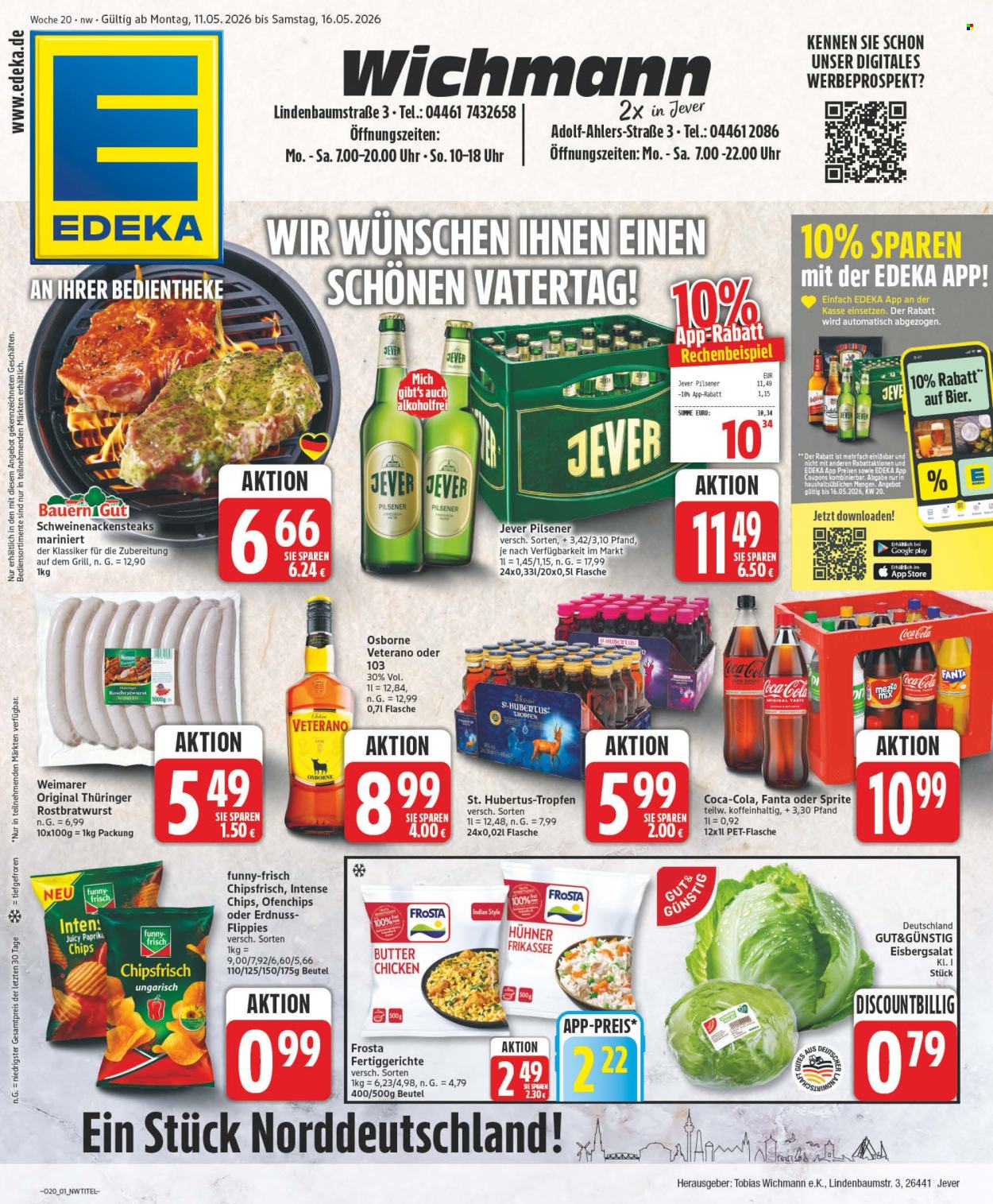 Edeka Prospekte  - 11.05.2026 - 16.05.2026. Seite 1