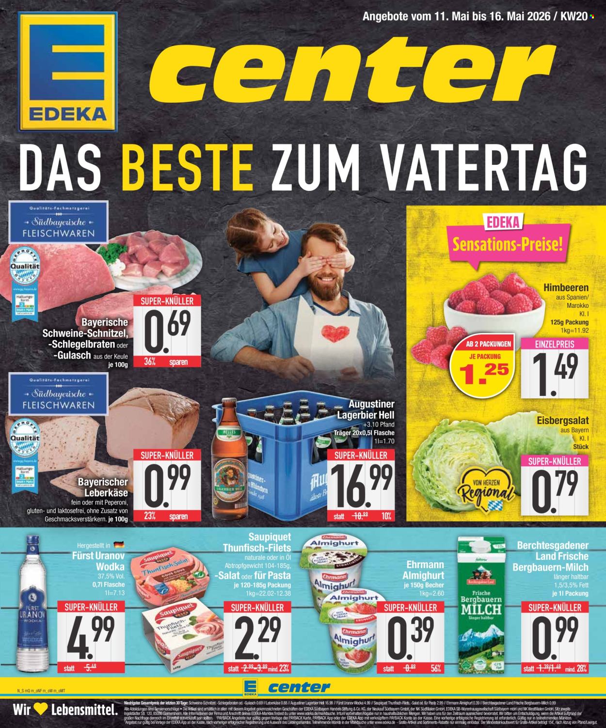 Edeka Prospekte  - 11.05.2026 - 16.05.2026. Seite 1