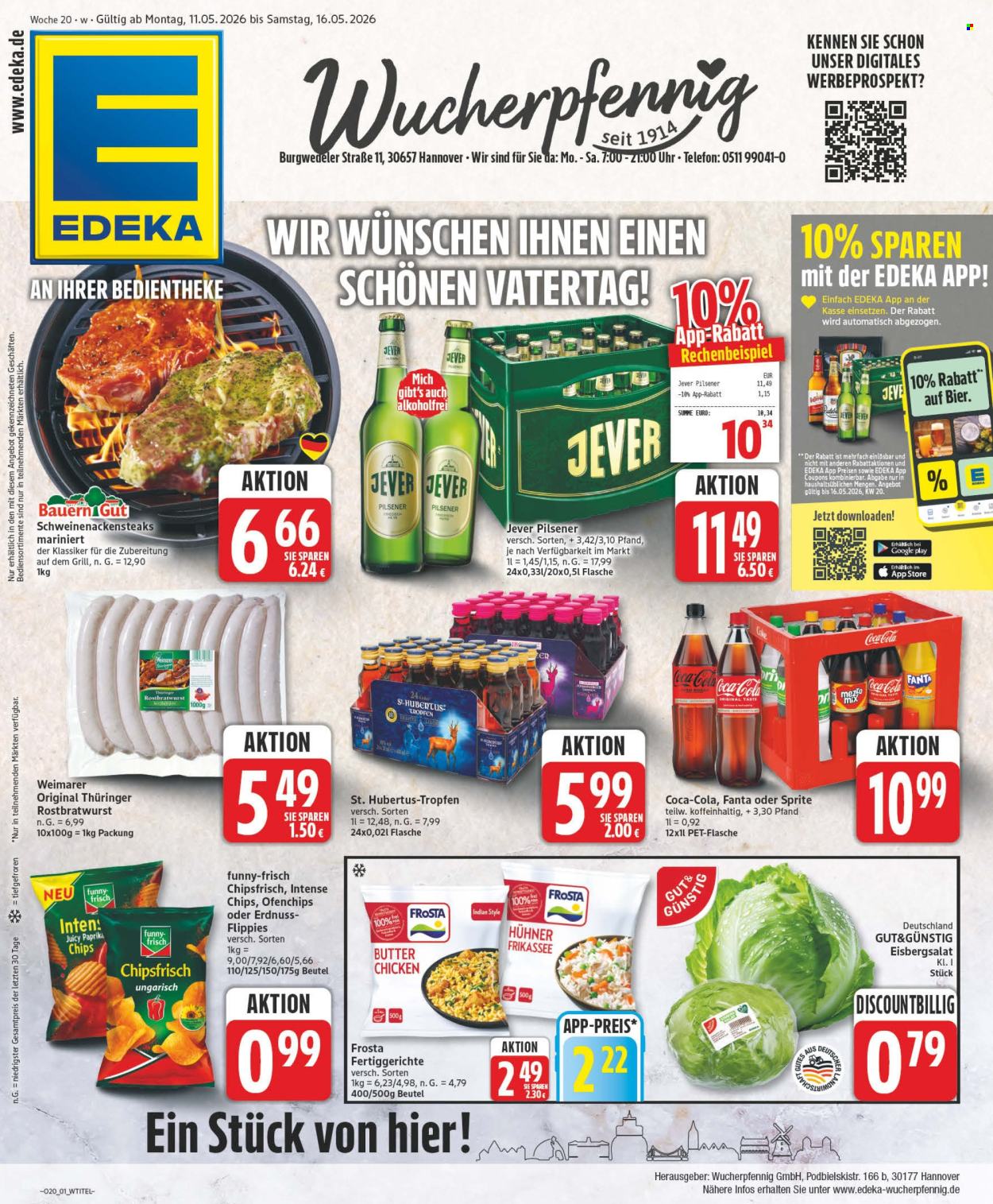 Edeka Prospekte  - 11.05.2026 - 16.05.2026. Seite 1