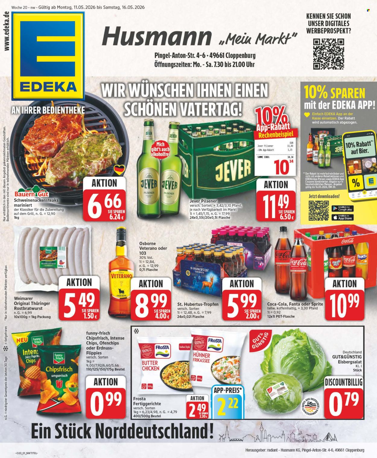 Edeka Prospekte  - 11.05.2026 - 16.05.2026. Seite 1
