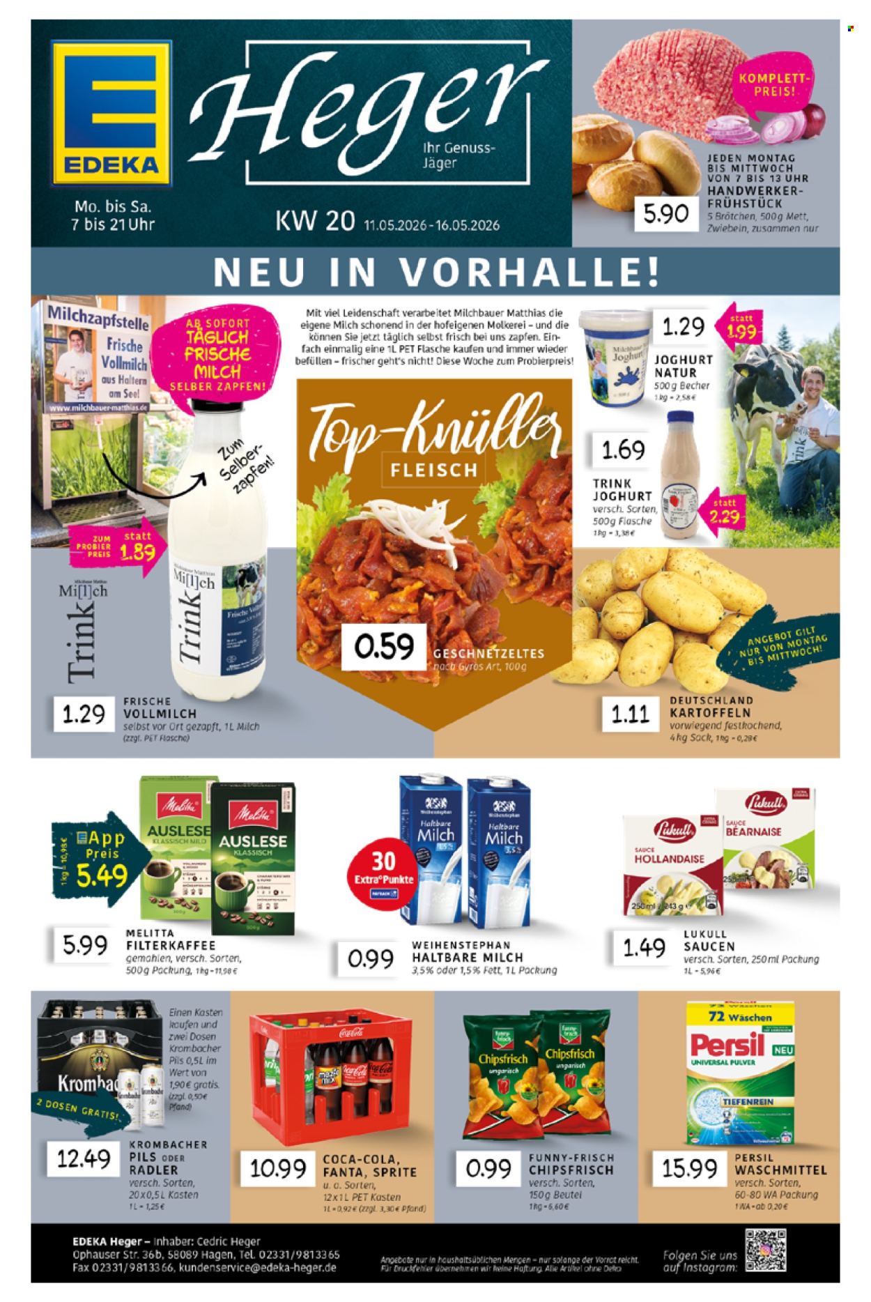 Edeka Prospekte  - 11.05.2026 - 16.05.2026. Seite 1