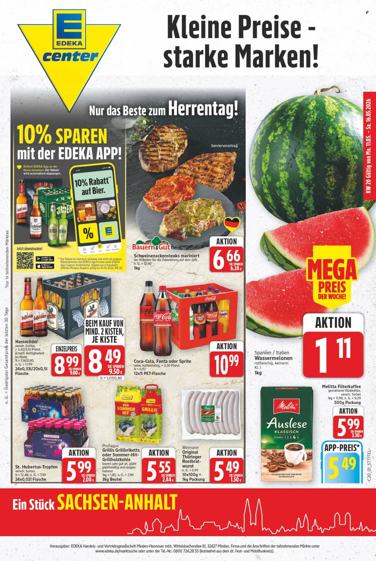 E center Prospekte  - 11.05.2026 - 16.05.2026. Seite 1