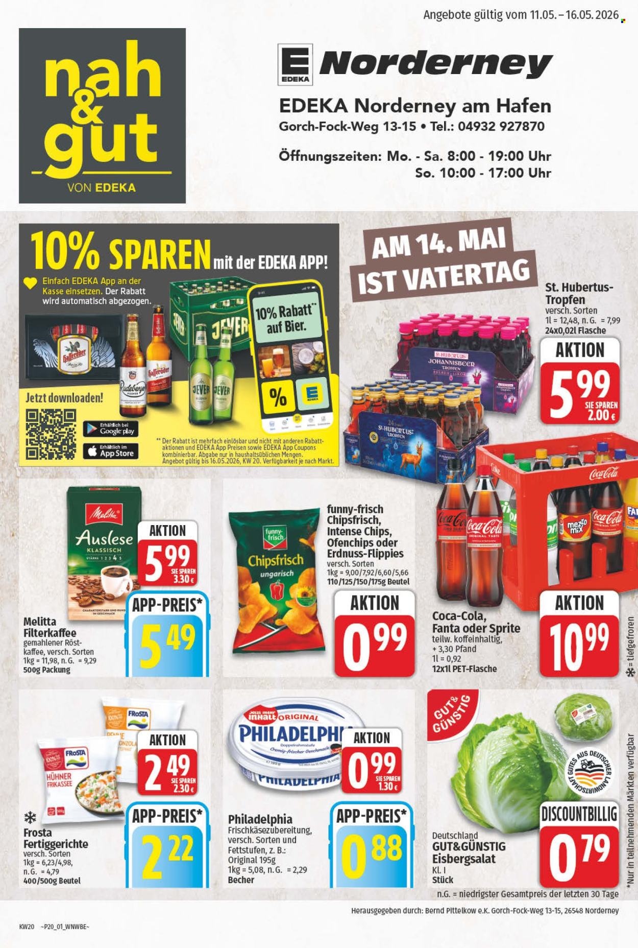 Edeka Prospekte  - 11.05.2026 - 16.05.2026. Seite 1