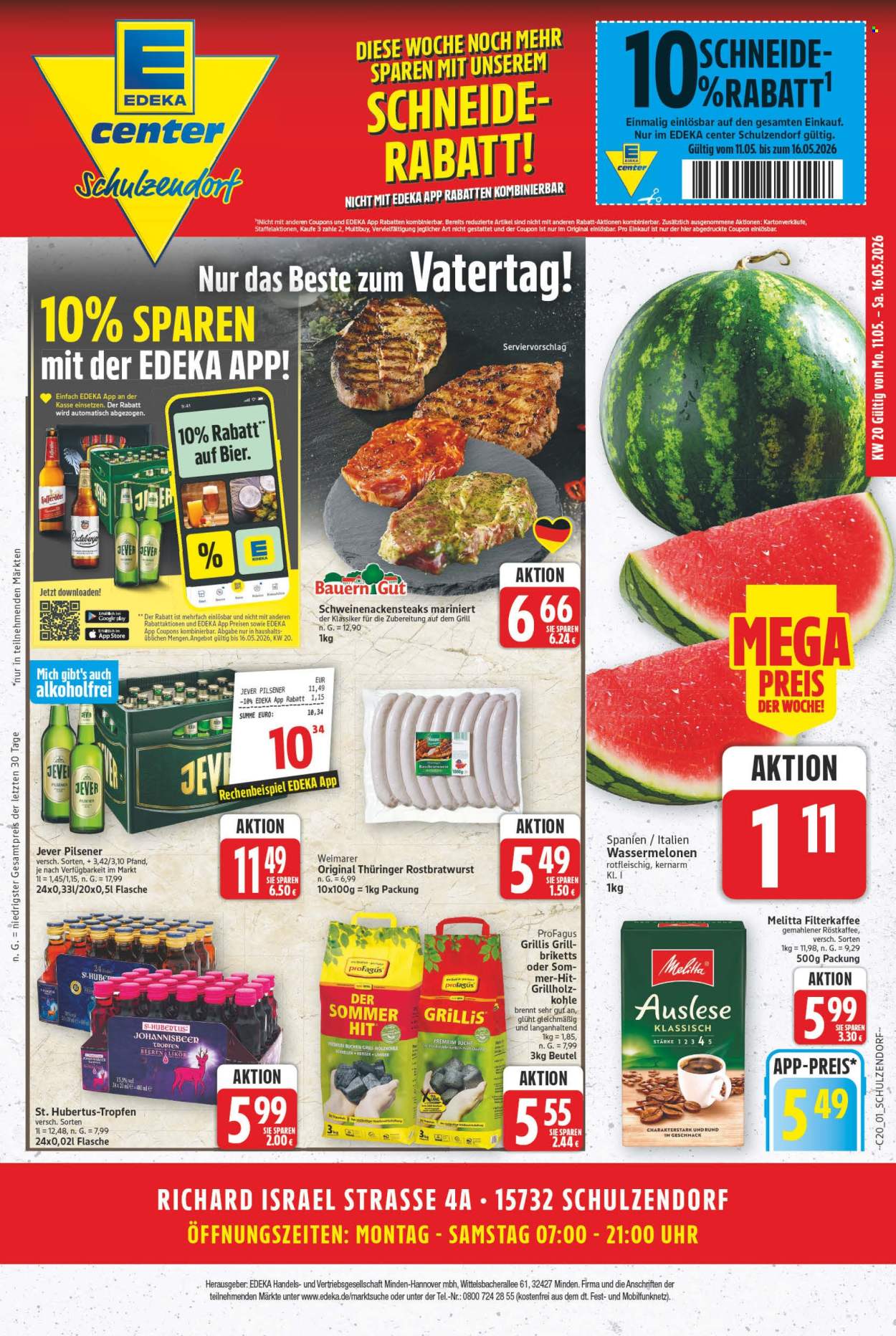 E center Prospekte  - 11.05.2026 - 16.05.2026. Seite 1