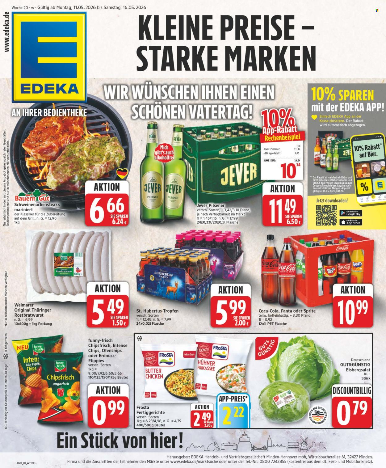 Edeka Prospekte  - 11.05.2026 - 16.05.2026. Seite 1