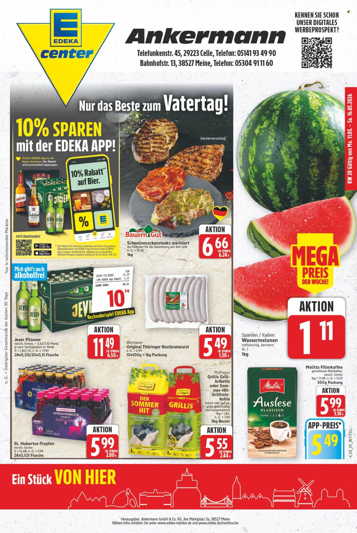 E center Prospekte  - 11.05.2026 - 16.05.2026. Seite 1