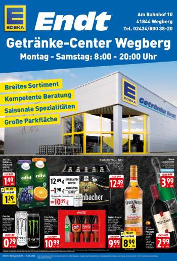 Prospekte Edeka Getränkemarkt - 11.05.2026 - 16.05.2026.