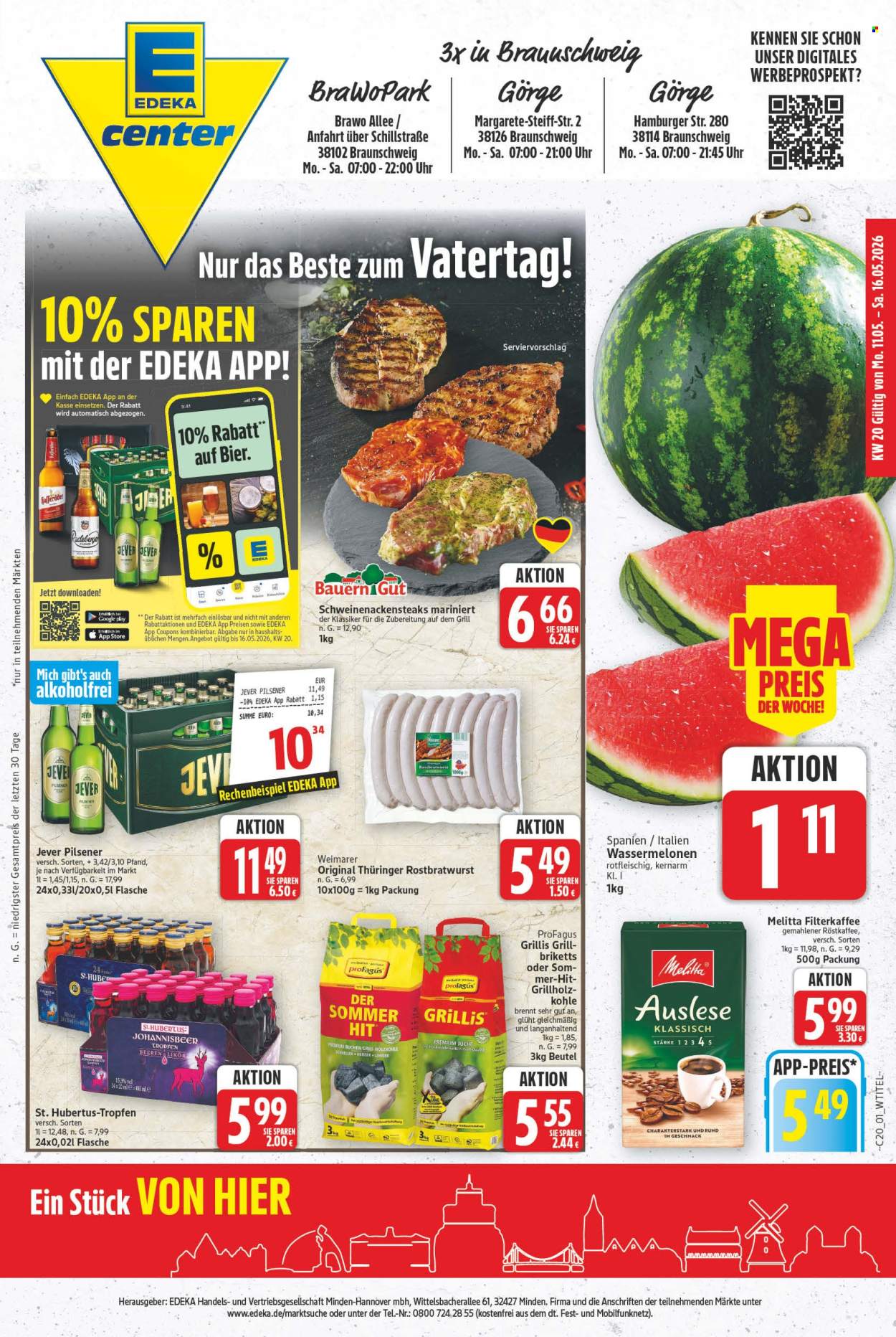 E center Prospekte  - 11.05.2026 - 16.05.2026. Seite 1