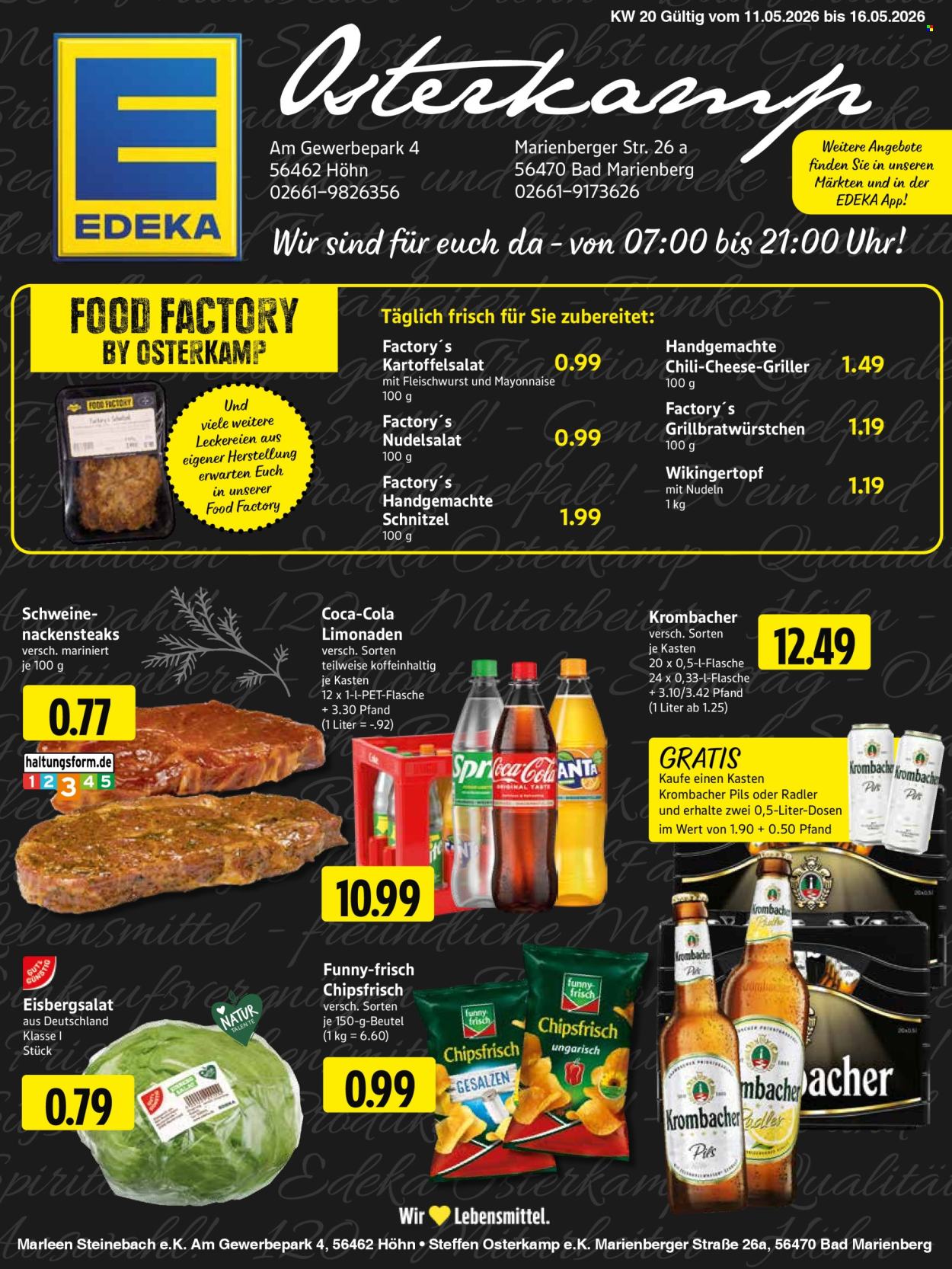 Edeka Prospekte  - 11.05.2026 - 16.05.2026. Seite 1