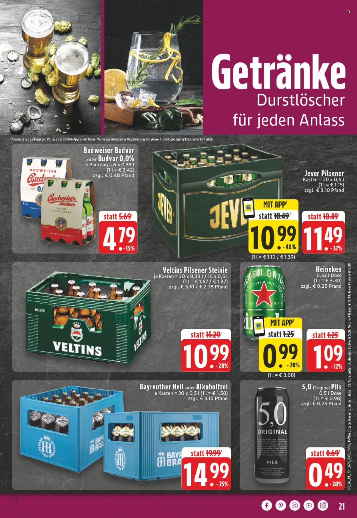 Edeka Prospekte  - 11.05.2026 - 16.05.2026. Seite 21