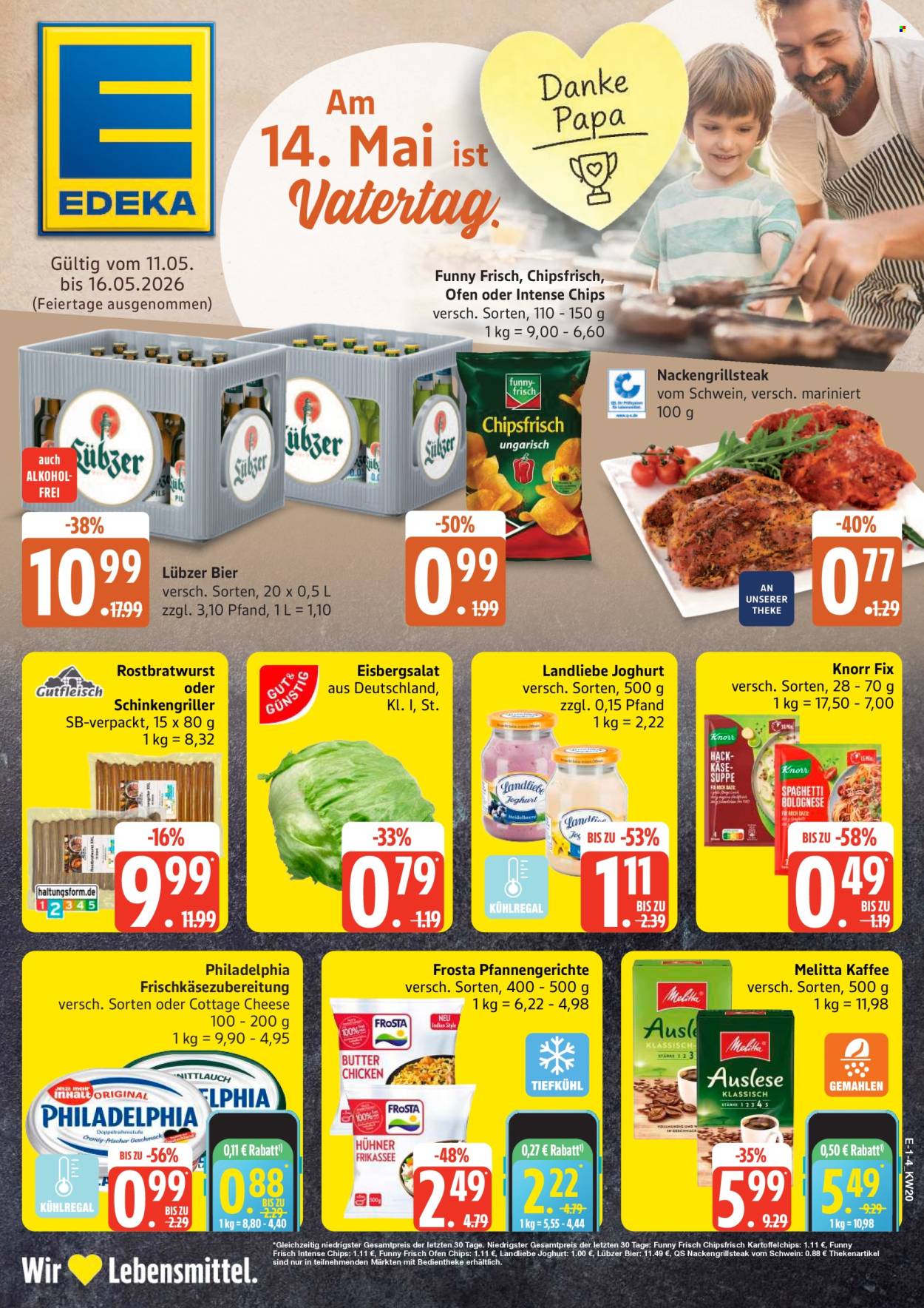 Edeka Prospekte  - 11.05.2026 - 16.05.2026. Seite 1