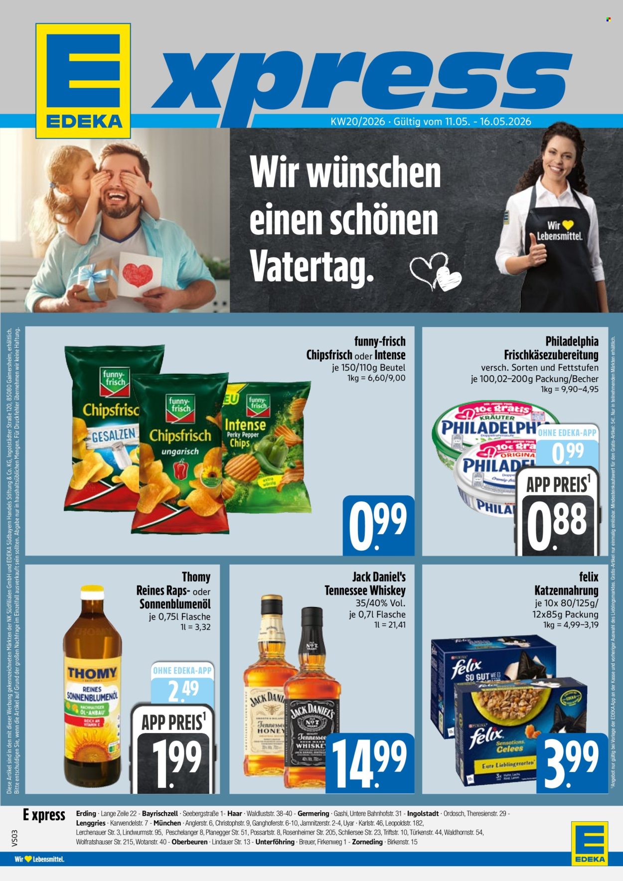 Edeka Prospekte  - 11.05.2026 - 16.05.2026. Seite 1