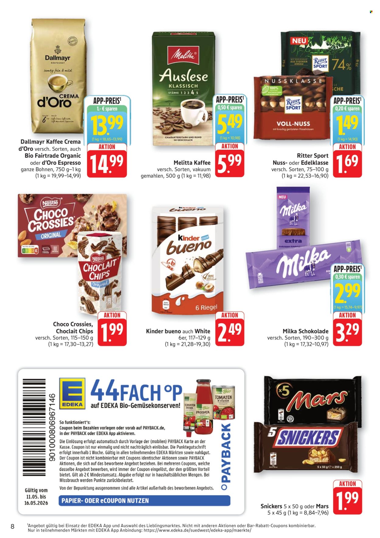 Edeka Prospekte  - 11.05.2026 - 16.05.2026. Seite 8